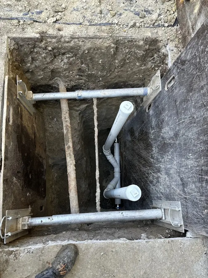 Experienced plumber completing Gas Line Repair work in Woonsocket